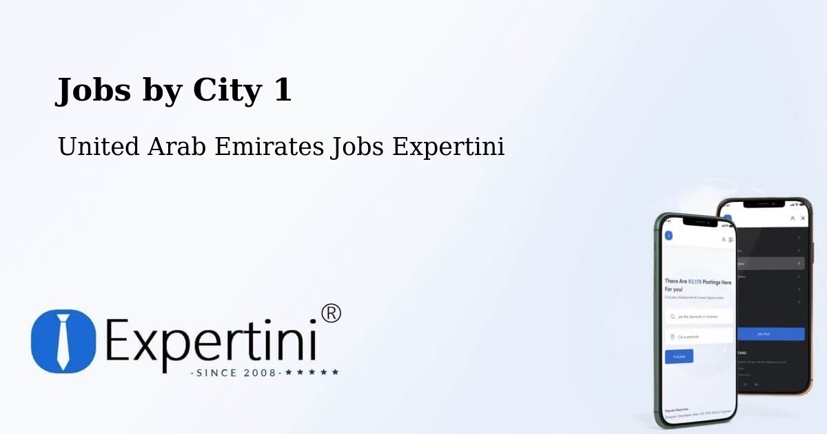 City Jobs in United Arab Emirates - Expertini