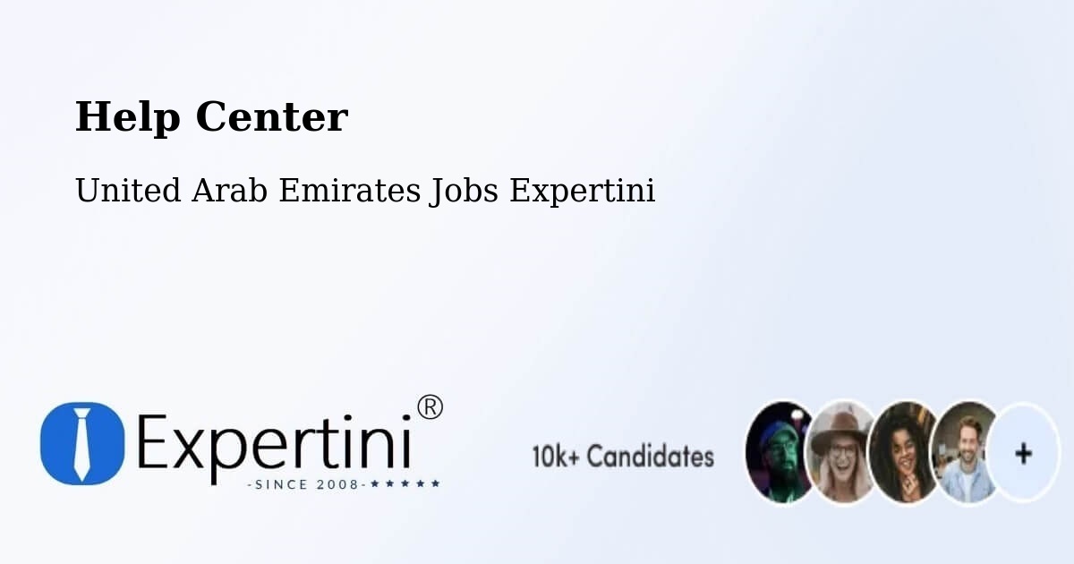 Help Center – United Arab Emirates - United Arab Emirates Jobs Expertini