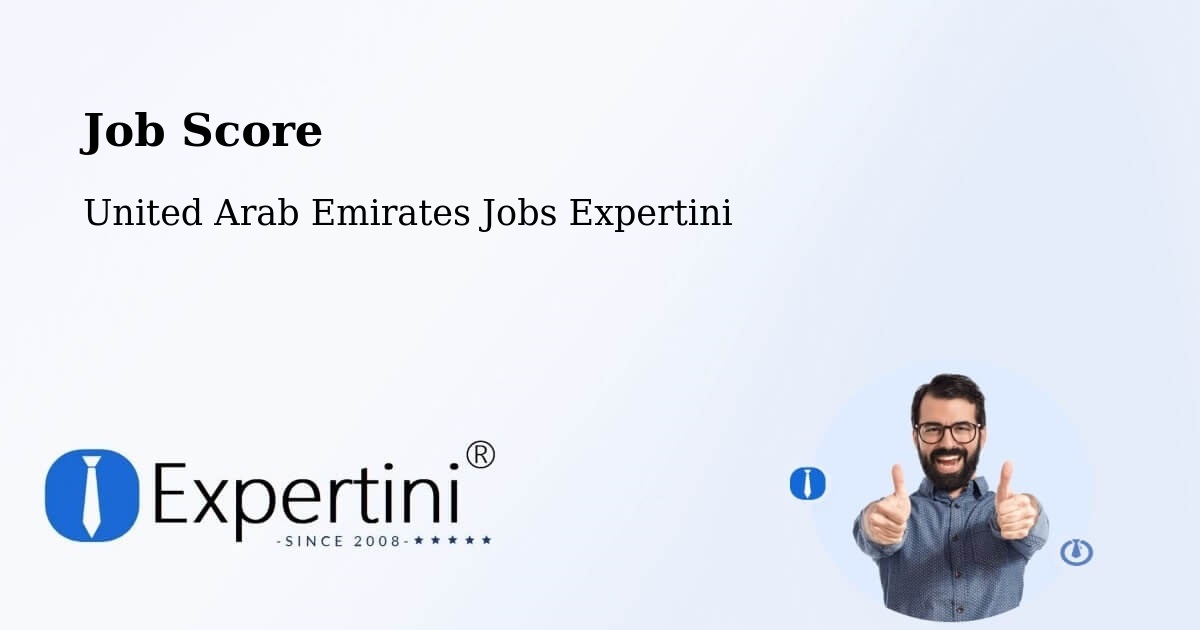 Job Score - United Arab Emirates Jobs Expertini
