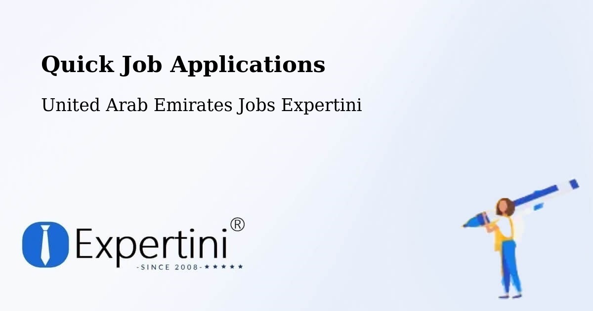 Quick Apply Feature – United Arab Emirates - United Arab Emirates Jobs Expertini